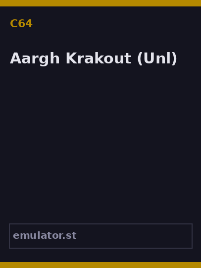 Aargh Krakout