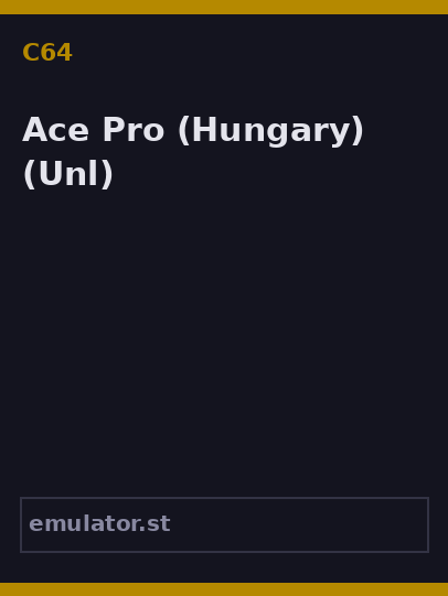 Ace Pro