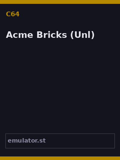 Acme Bricks