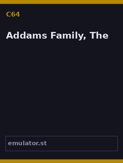 Addams Family, The