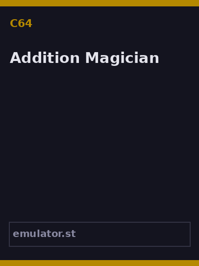 Addition Magician