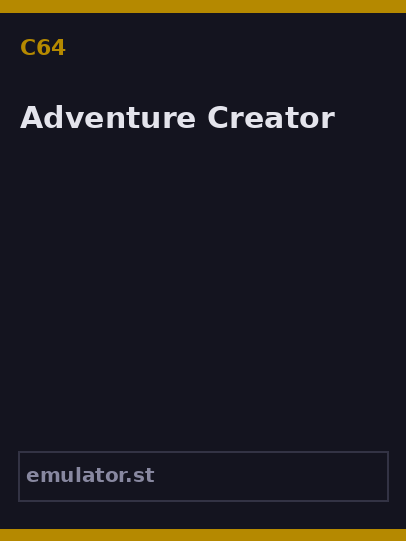 Adventure Creator