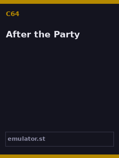 After the Party