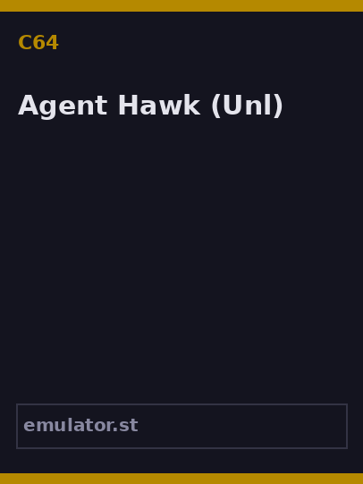 Agent Hawk