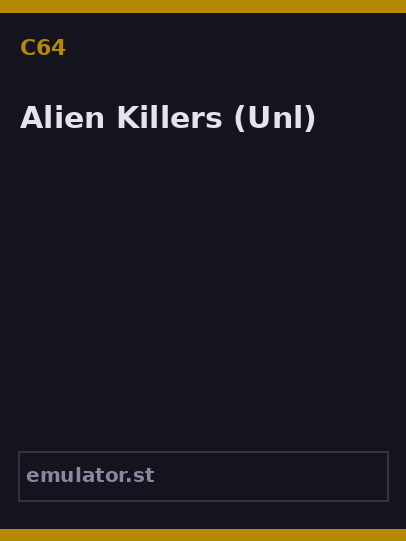 Alien Killers