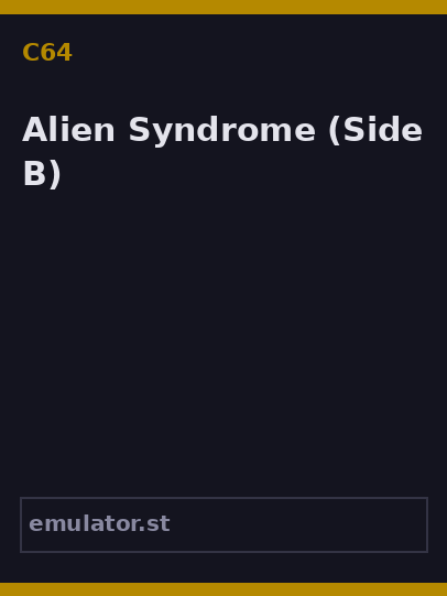 Alien Syndrome