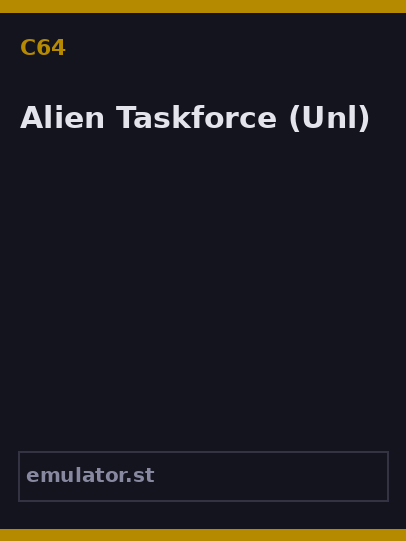 Alien Taskforce
