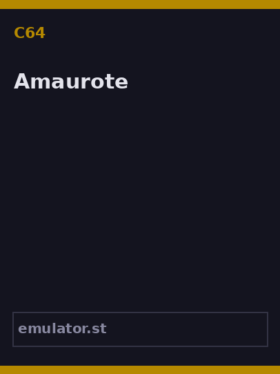 Amaurote