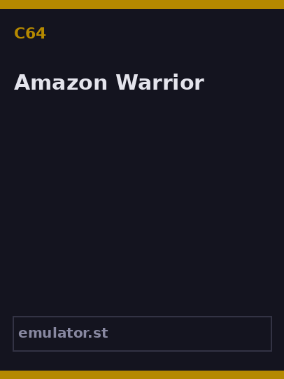 Amazon Warrior