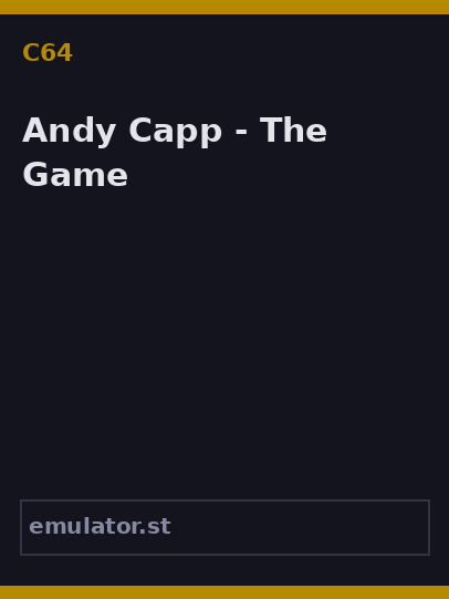 Andy Capp - The Game