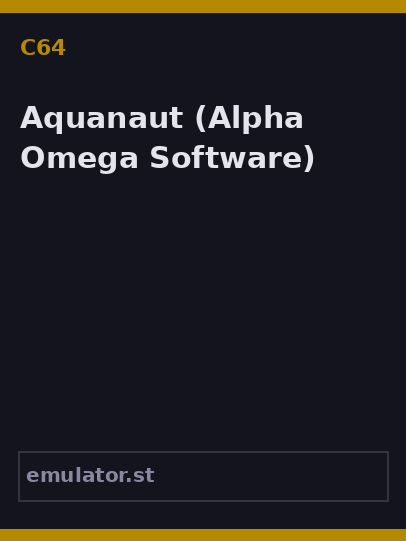 Aquanaut