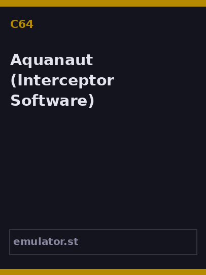 Aquanaut