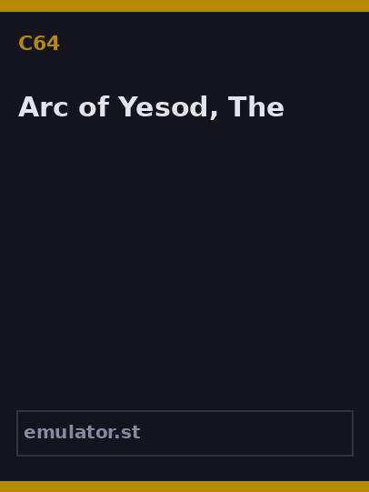 Arc of Yesod, The