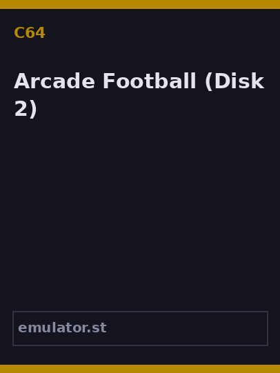 Arcade Football
