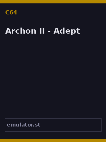 Archon II - Adept