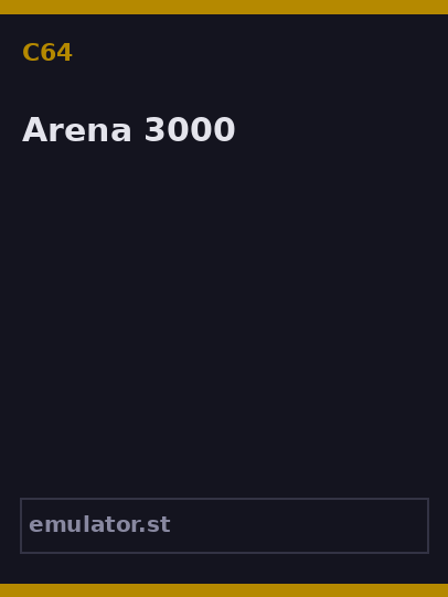 Arena 3000