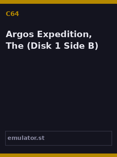 Argos Expedition, The