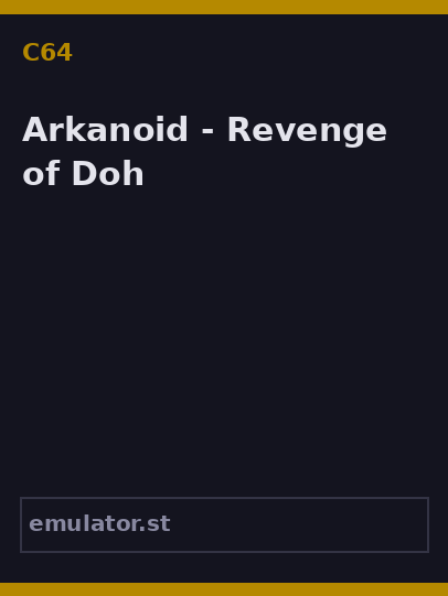 Arkanoid - Revenge of Doh
