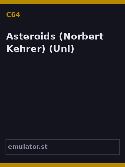 Asteroids