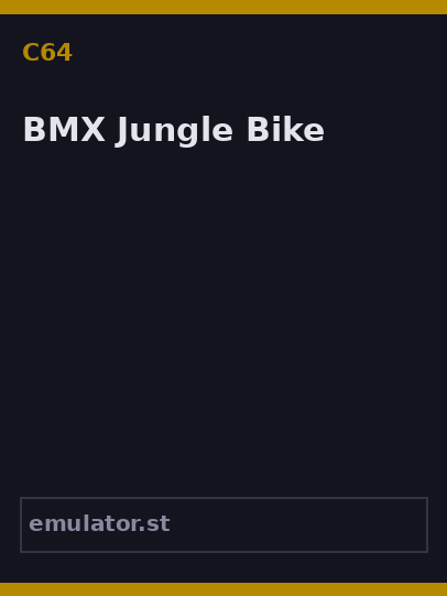 BMX Jungle Bike
