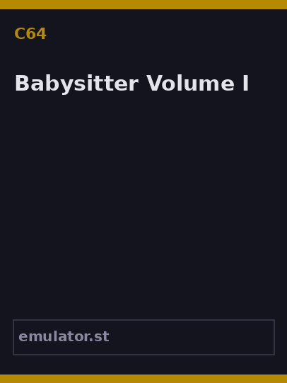 Babysitter Volume I