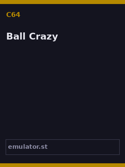 Ball Crazy