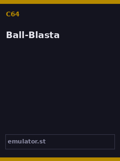 Ball-Blasta