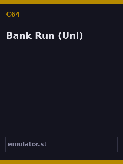 Bank Run