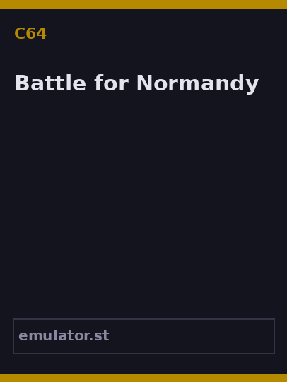 Battle for Normandy