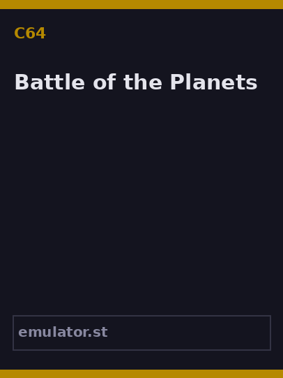 Battle of the Planets