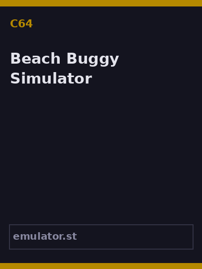 Beach Buggy Simulator