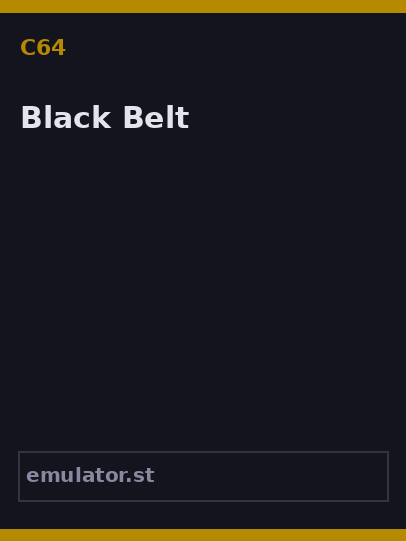 Black Belt