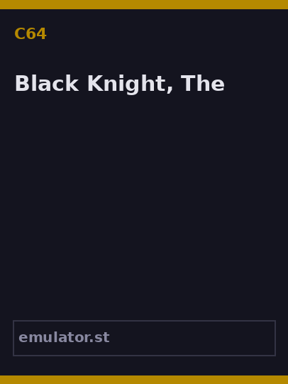 Black Knight, The