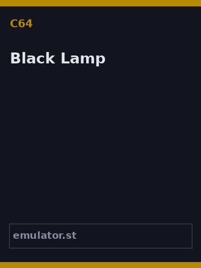 Black Lamp