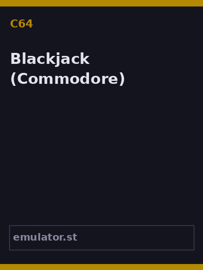 Blackjack