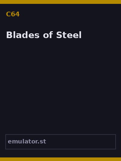 Blades of Steel