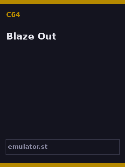 Blaze Out