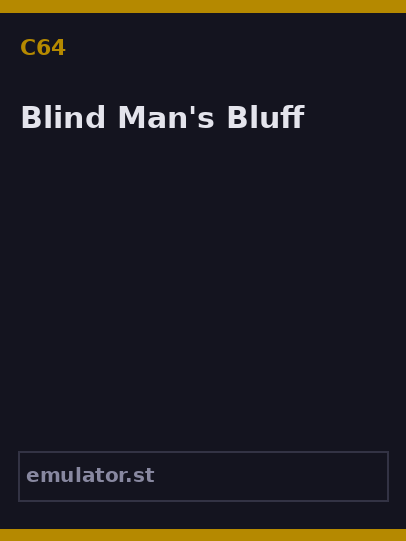 Blind Man's Bluff