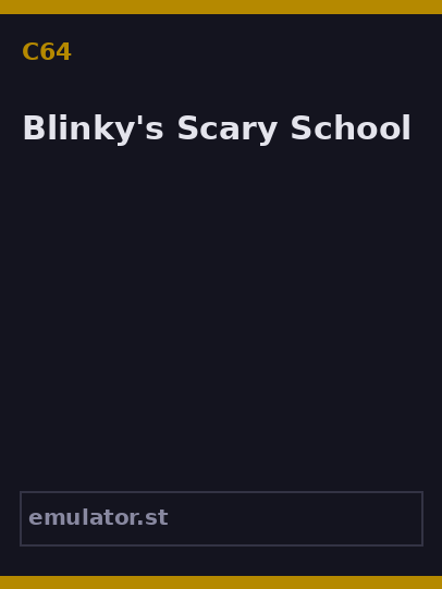 Blinky's Scary School