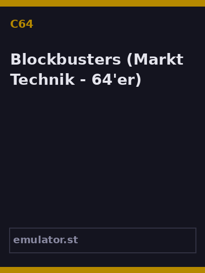 Blockbusters