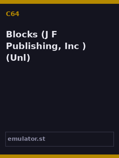 Blocks