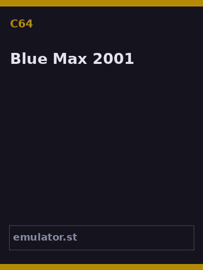 Blue Max 2001