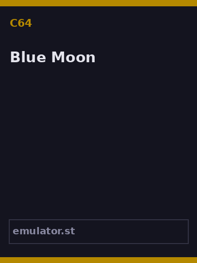 Blue Moon