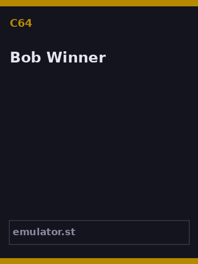 Bob Winner