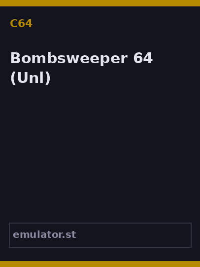 Bombsweeper 64