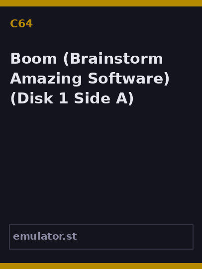 Boom