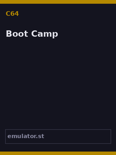 Boot Camp