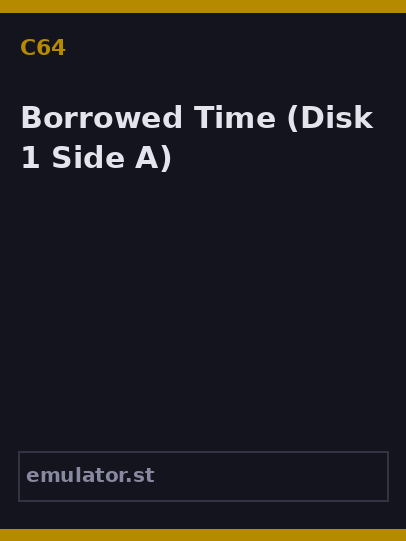 Borrowed Time