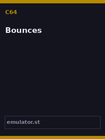 Bounces