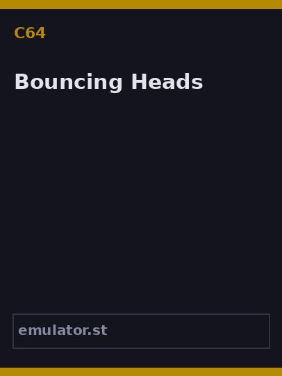 Bouncing Heads